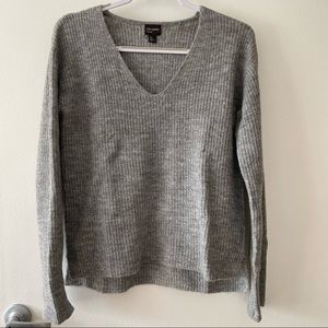 Free Press V-Neck Knit Sweater